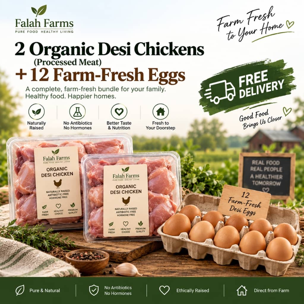Family Organic Bundle - Fresh Organic Desi Poultry Islamabad - View 1